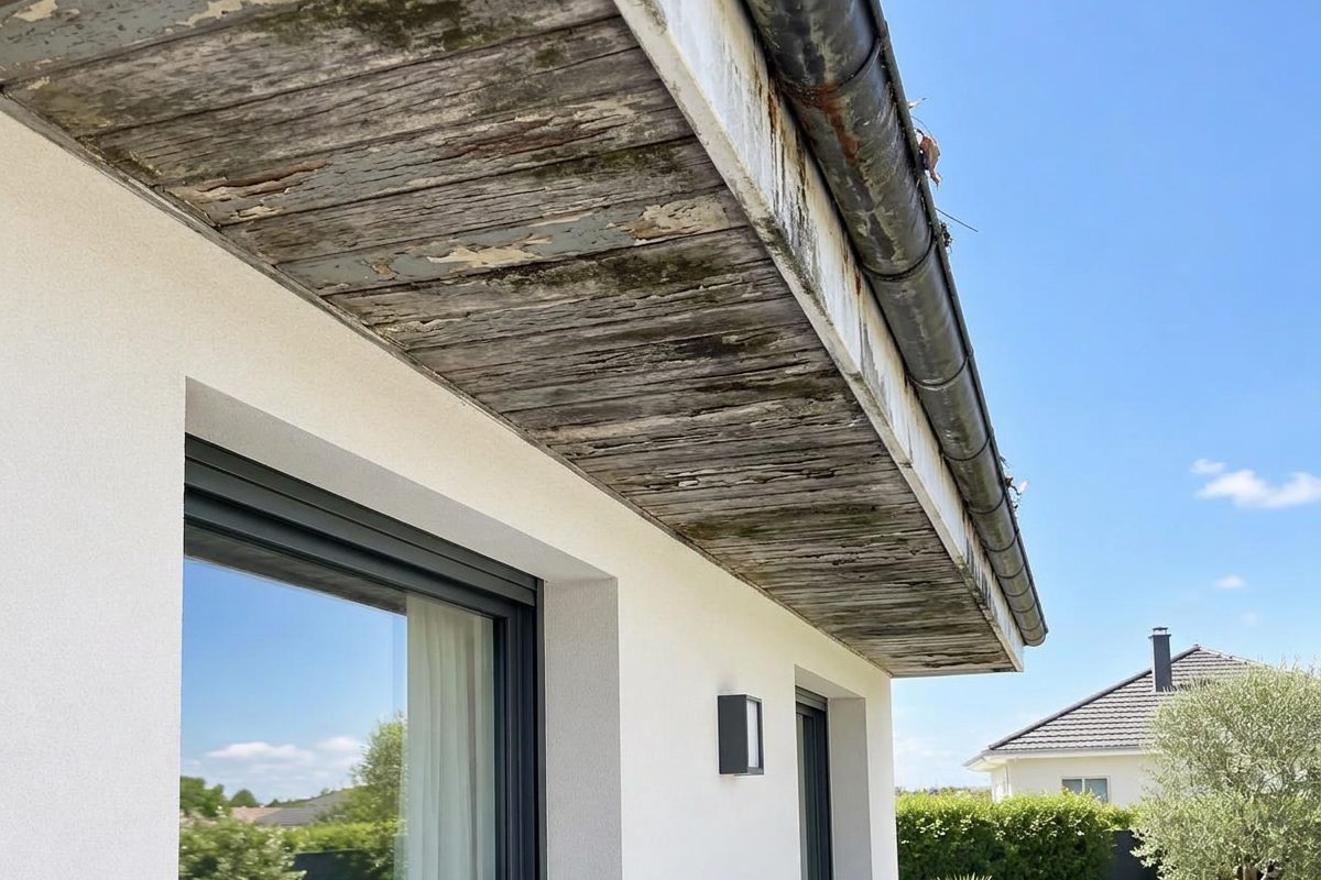 Lambris sous-⁠face en PVC, avant
